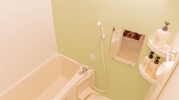 Hair dryer, towels