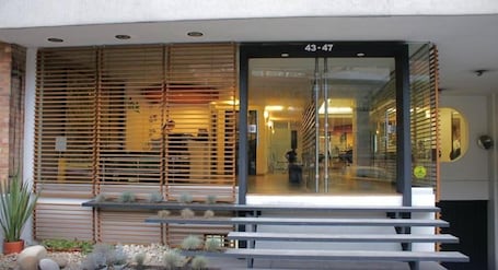 Fachada de la propiedad