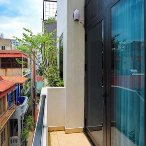 Exterior detail - Modern 2-BR condo - In-unit Washer/Dryer by Ngo An Residences (Dong Da District)