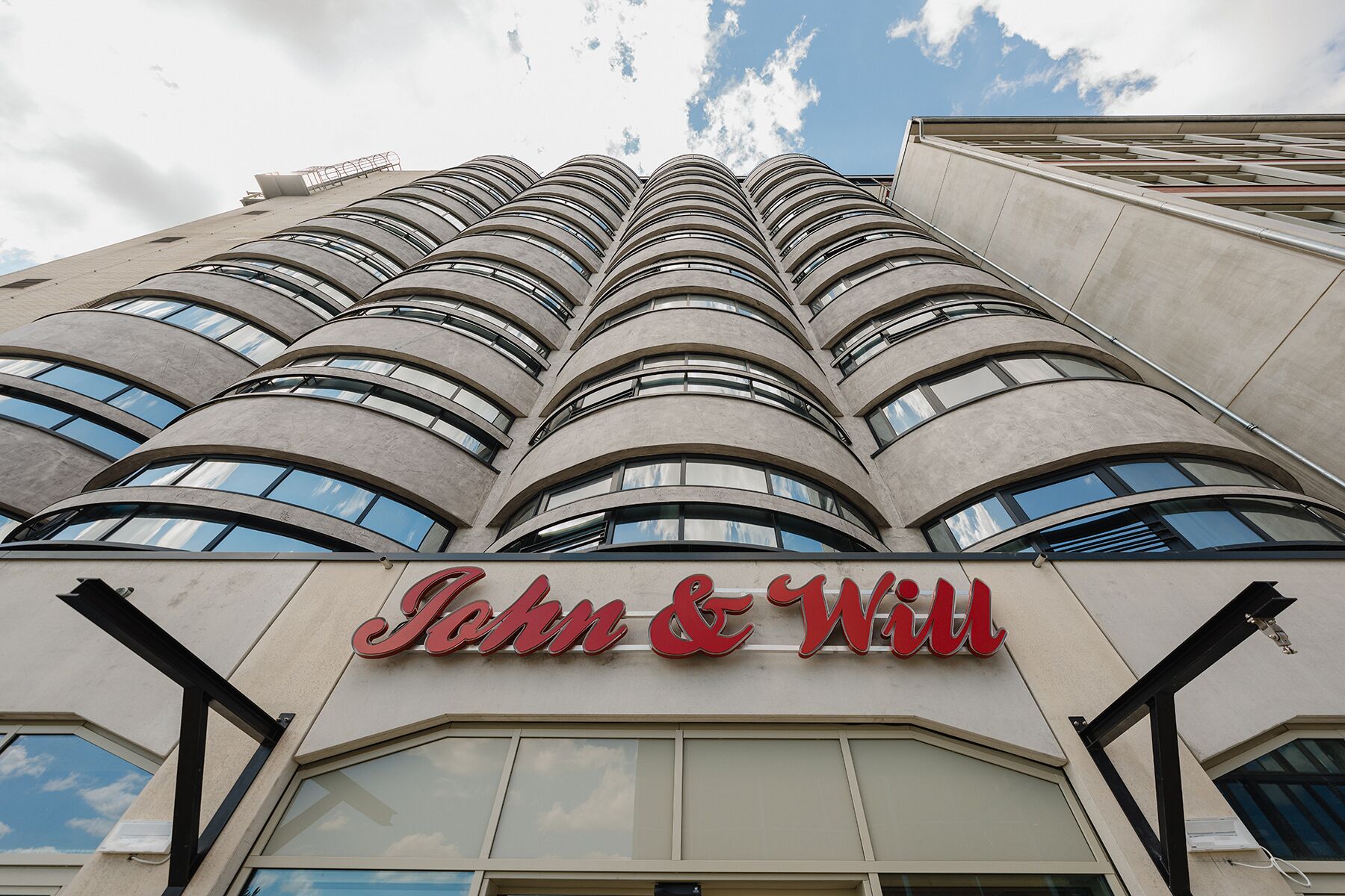 Fassade der Unterkunft