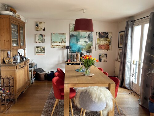Vue sur Paris/tour Eiffel - Chambres à Louer Dans Maison de Charme au Calme