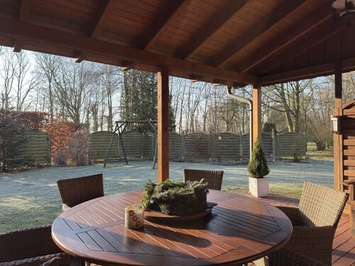 Ferienhaus in Lindern mit Garten & Terrasse