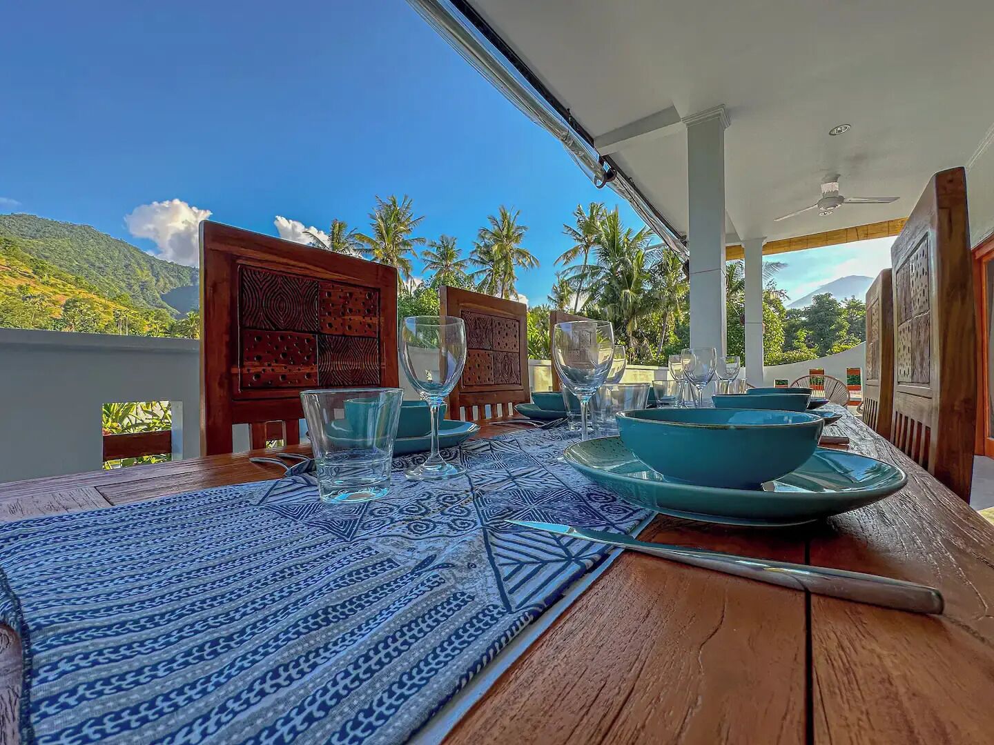 Lägenhet - 2 sovrum - kök - utsikt mot bergen | Terrass/Patio