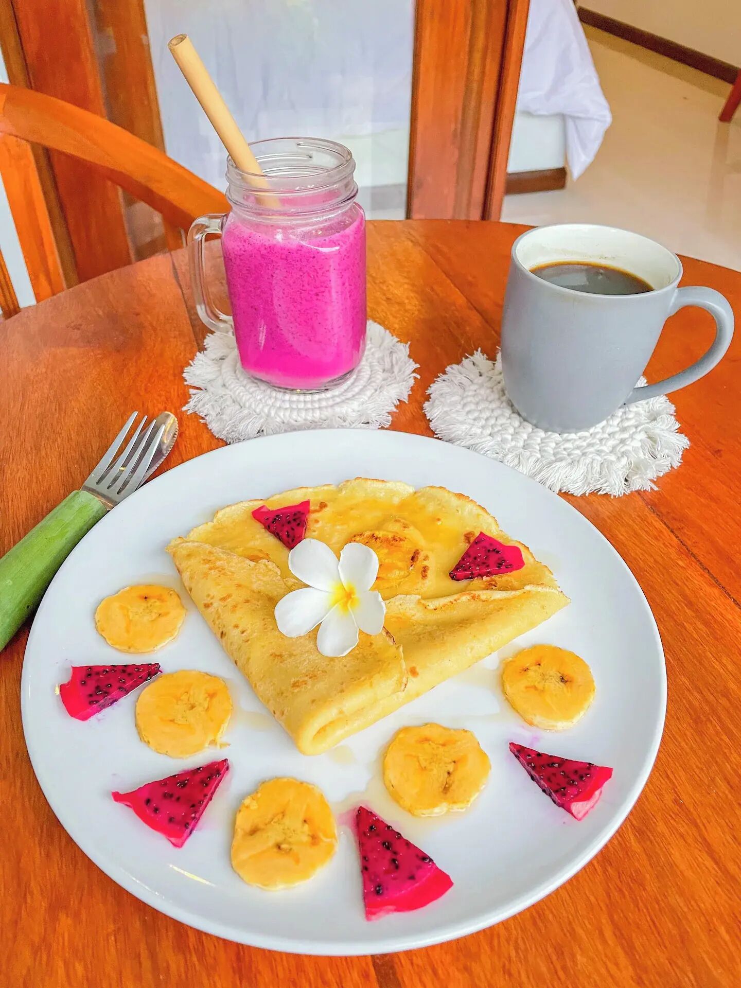 Daily local cuisine breakfast (IDR 60000 per person)