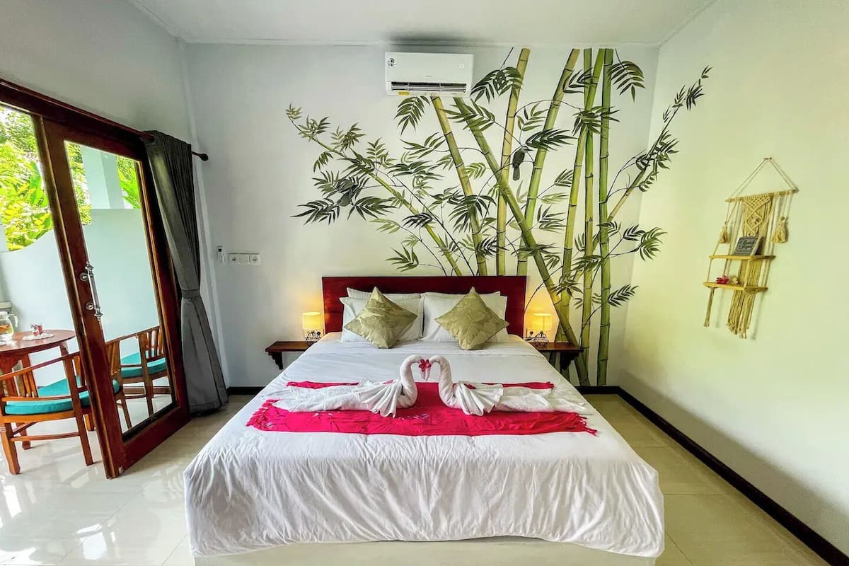 2 habitaciones, ropa de cama de alta calidad y decoración personalizada