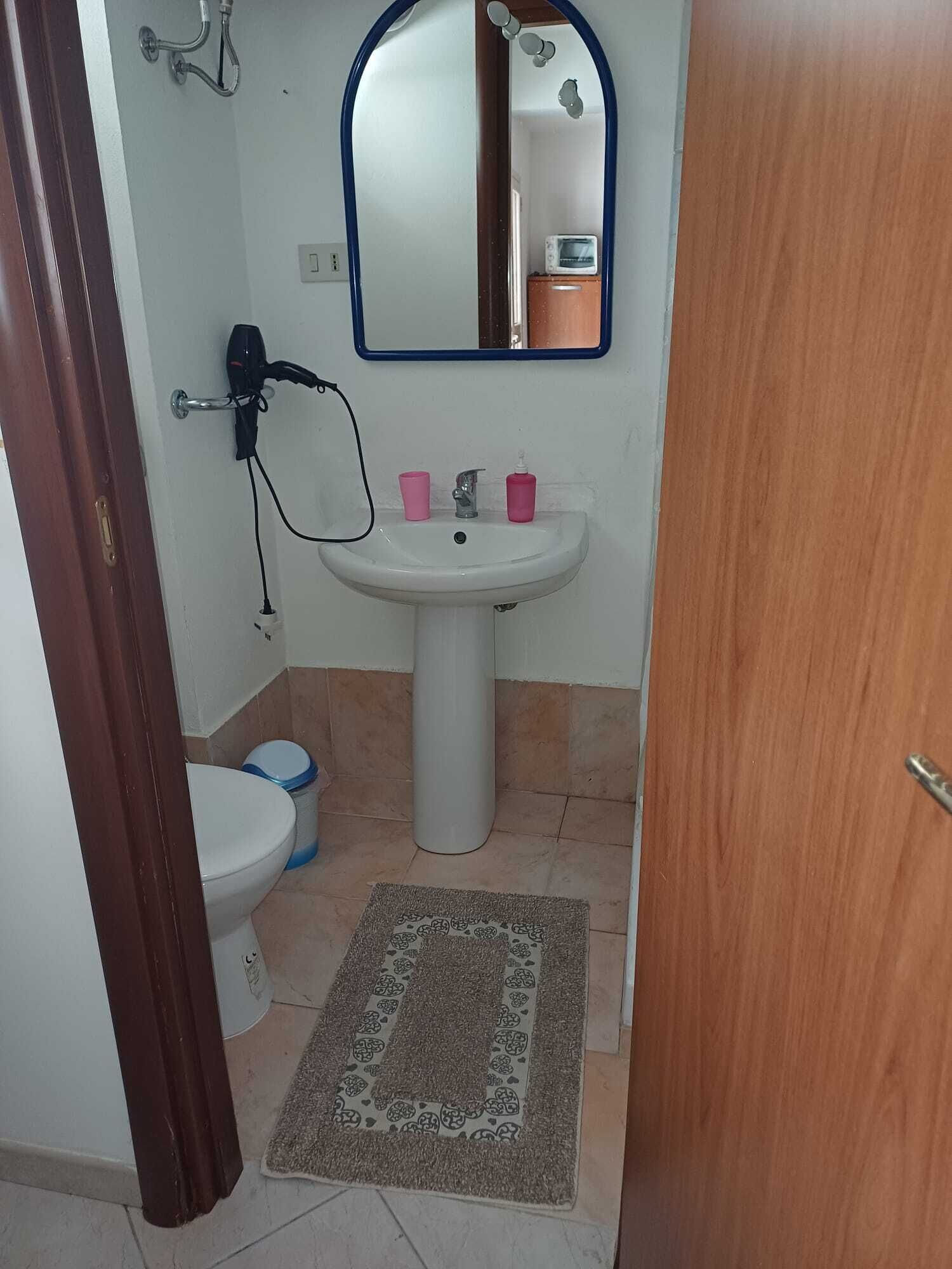 Regadera, secadora de cabello, bidet, toallas 