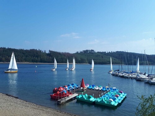 Sorpesee Ferienhaus mit Panoramablick