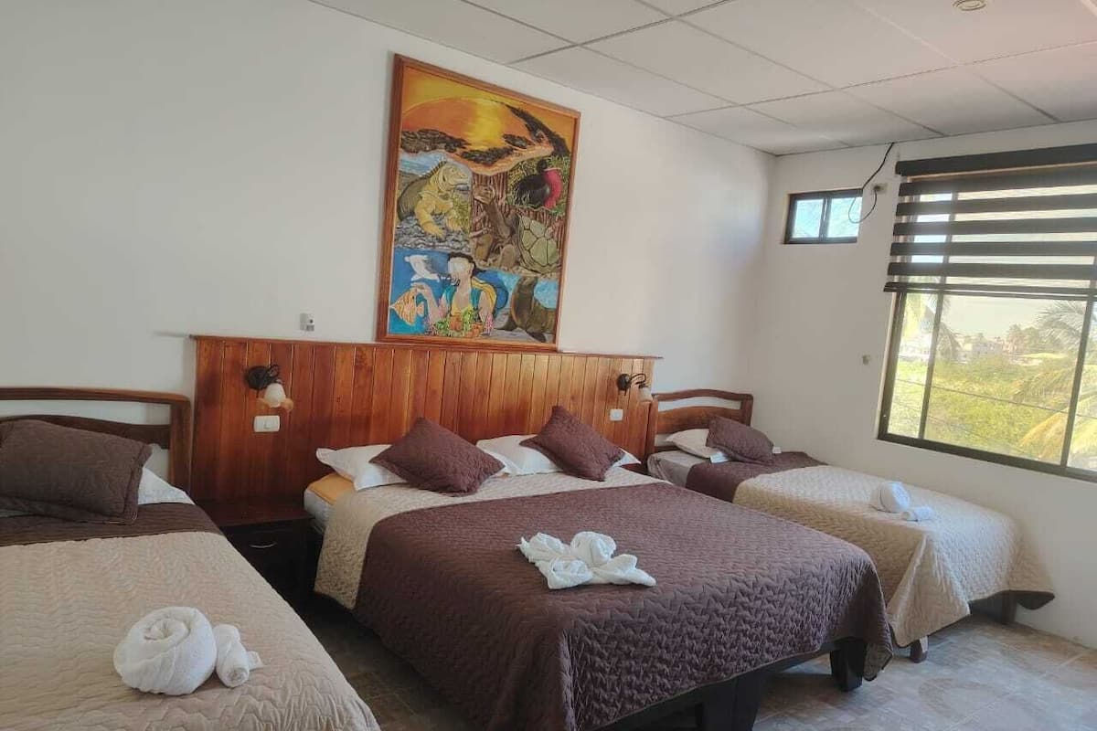 Family Triple Room, Balcony | Desk, laptop workspace, WiFi (free)