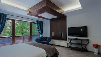 King Apartment | 1 多间卧室、埃及棉床单、高档床上用品、特色装修