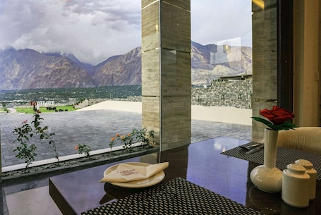 Outdoor pool. Ramada Resort by Wyndham Gilgit