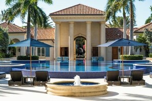 Pool - The Regent Grand 3BR Rental (Grace Bay)