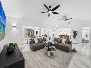 Interior - Aqua Haven- Stylish Getaway With Pool and Jacuzzi (Hollywood)