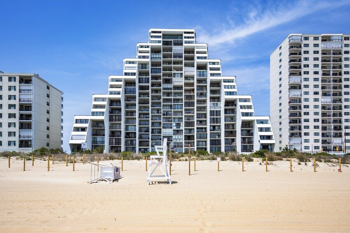 On the beach