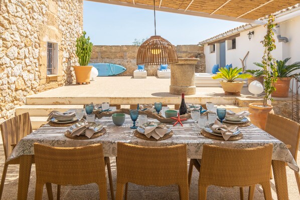 Restaurante al aire libre