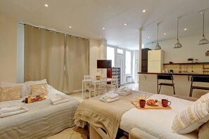 1 Schlafzimmer, Bügeleisen/Bügelbrett, Internetzugang, Bettwäsche