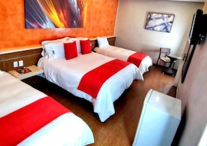 Family Triple Room | Gebar bulu kapas, seterika/papan seterika, cadar katil 