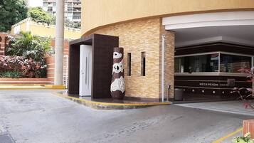 Fassade der Unterkunft