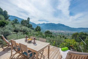 Outdoor dining - Els Abats - Two Bedroom Villa, Sleeps 4 (Sóller)