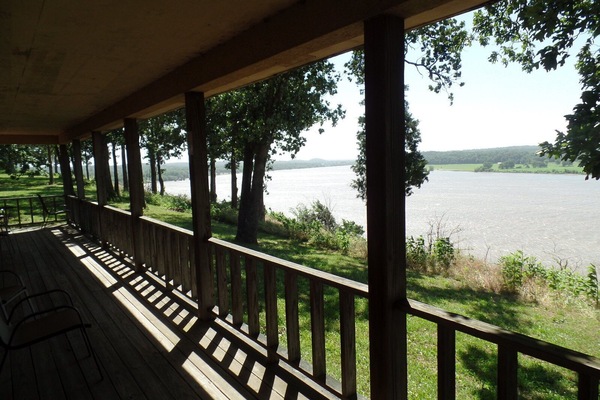 Deck view from quad