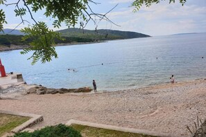 Tæt på stranden