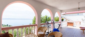 Apartment in Tribalj with Sea View and Beach