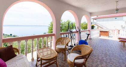 Apartment in Tribalj with Sea View and Beach