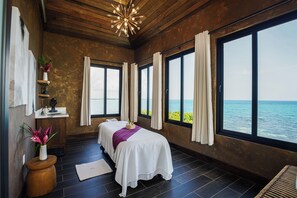 Couples treatment room(s), body treatments, aromatherapy - Prana Maya Island Resort (Placencia)