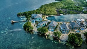 Aerial view - Prana Maya Island Resort (Placencia)