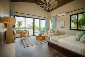 럭셔리 빌라 | 고급 침구, 객실 내 금고, 노트북 작업 공간, 암막 커튼