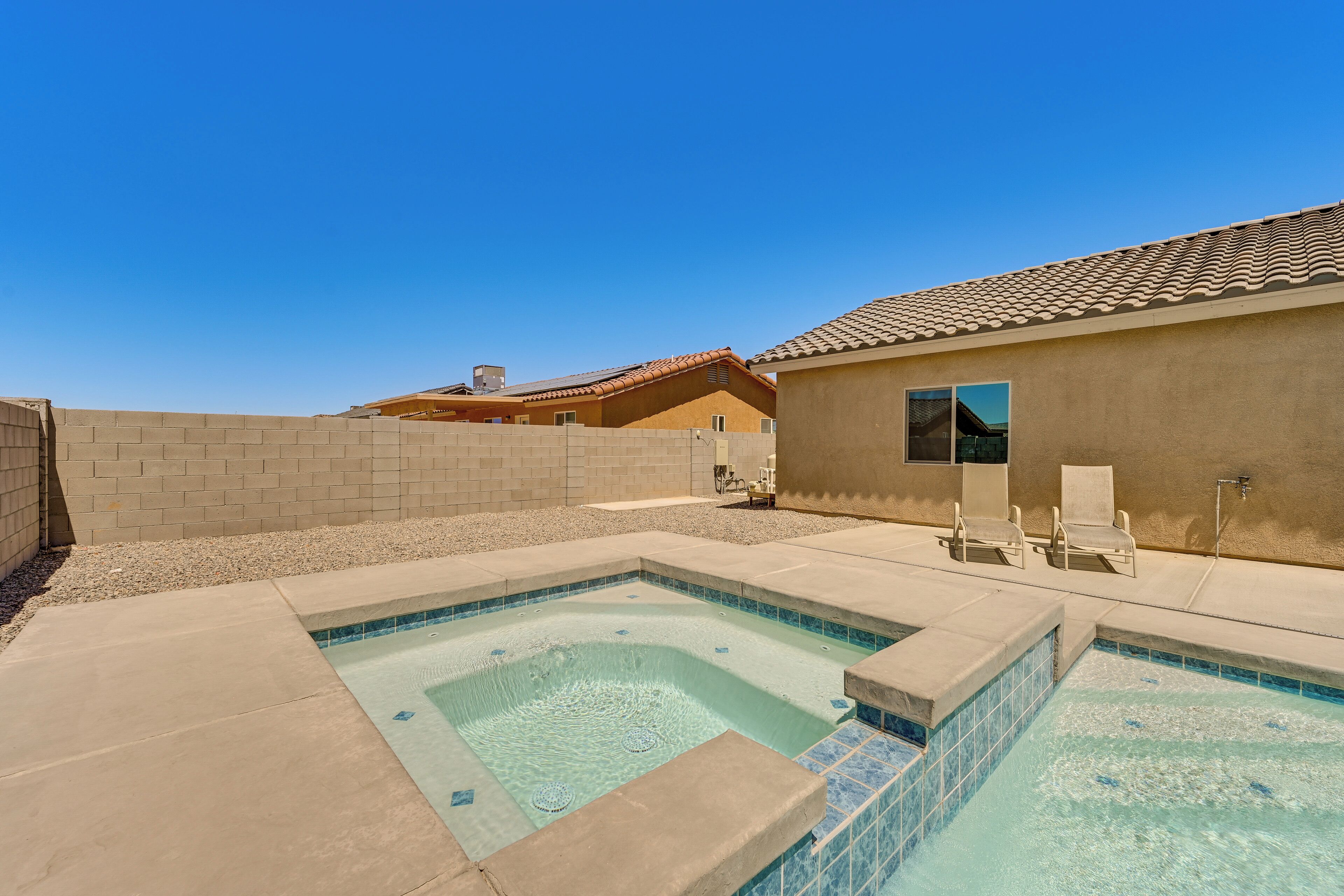 Piscine chauffée