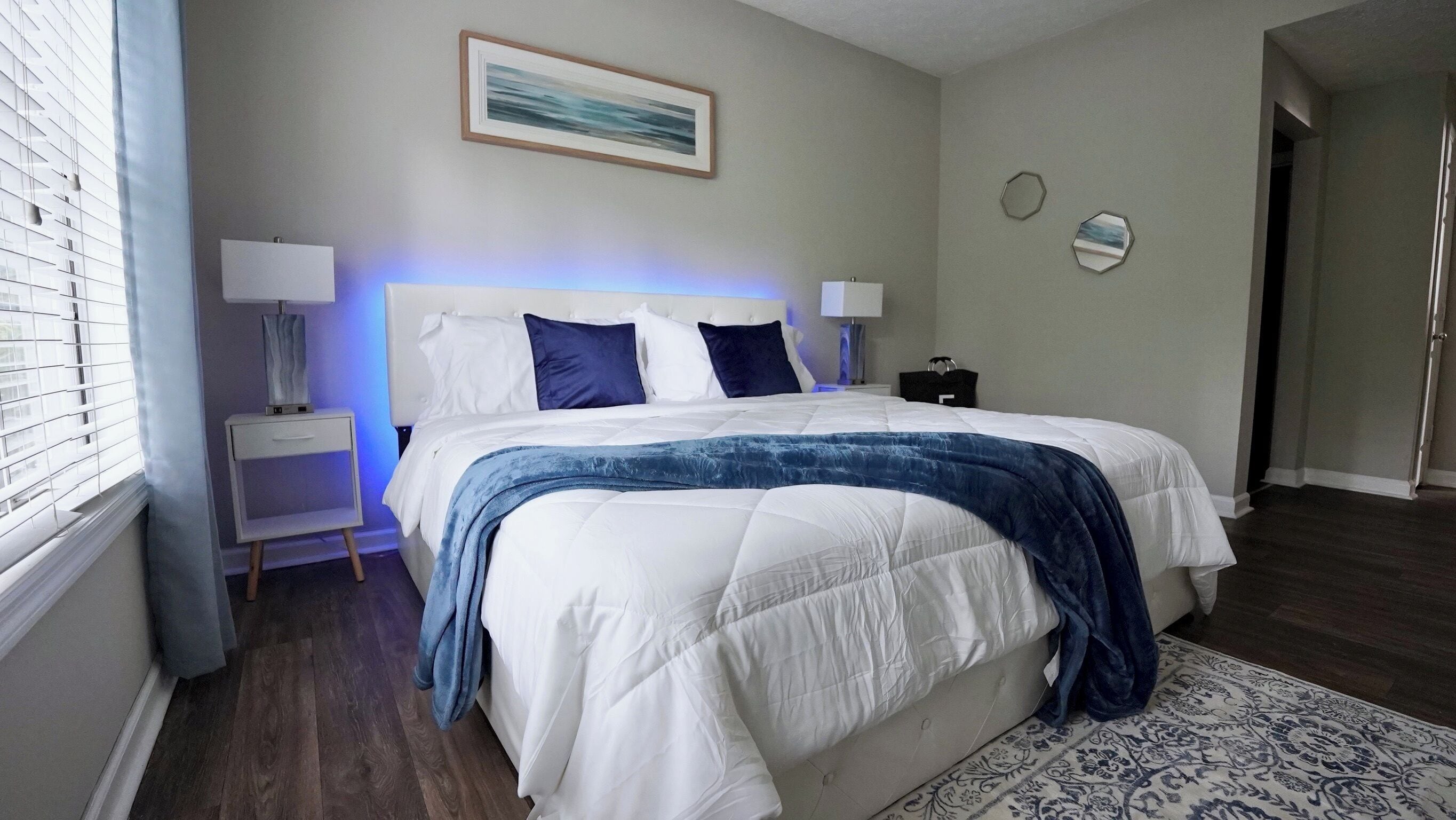 2 bedrooms, desk, iron/ironing board, free WiFi