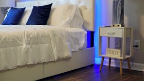 2 bedrooms, desk, iron/ironing board, free WiFi
