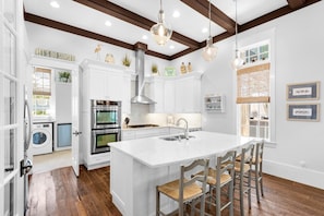 Dining tables, kitchen islands