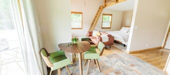 Quiet, cozy cottage on a 45 acre homestead. 