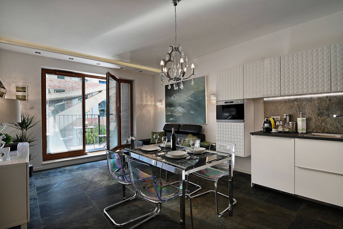 Exclusief appartement | 1 slaapkamer, geluiddichte muren, een strijkplank/strijkijzer