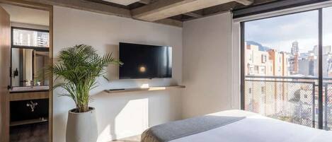 1 chambre, fer et planche Ă repasser, Wi-Fi, literie fournie