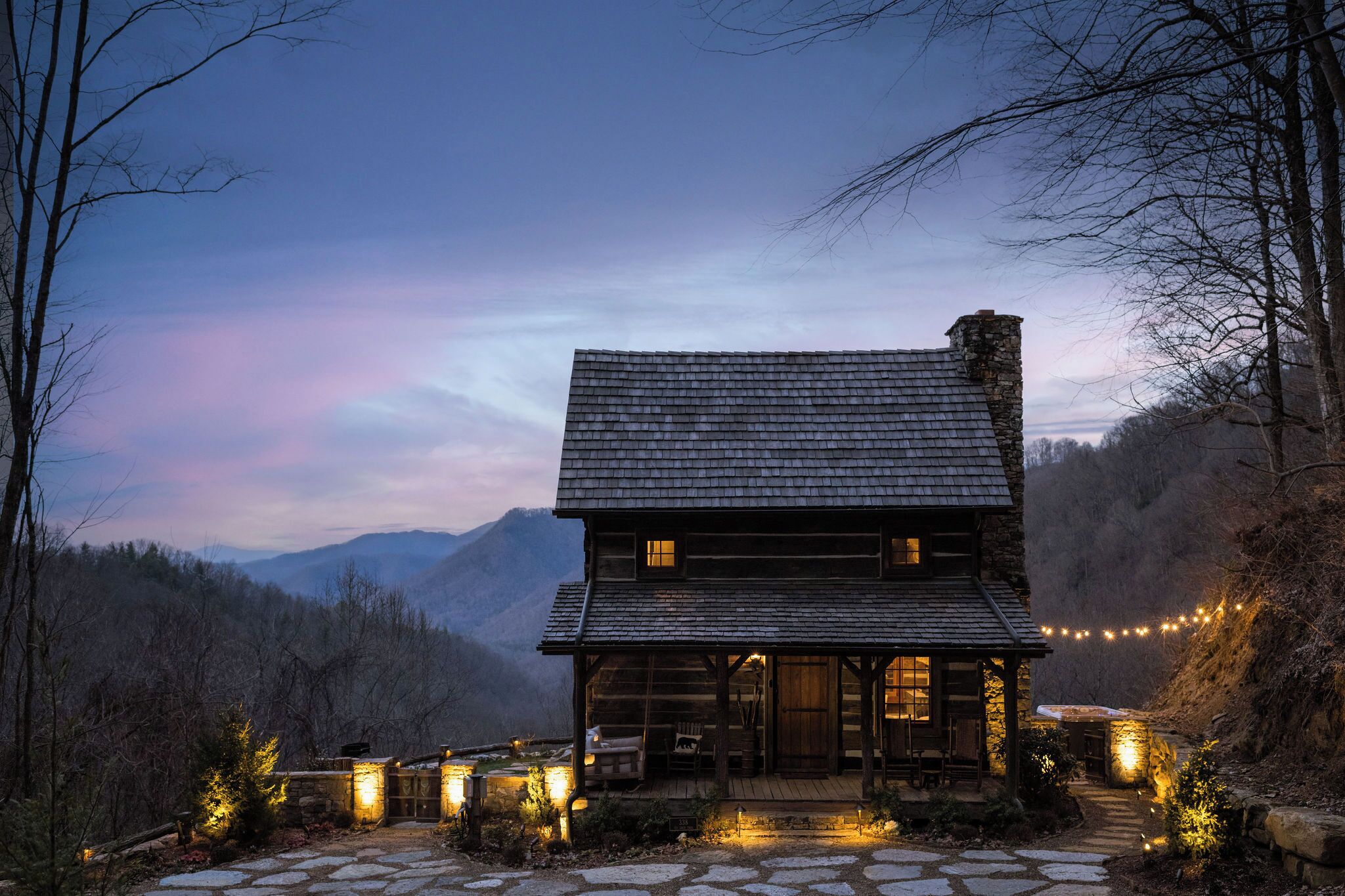 Secluded Nature Retreat: Views, 5 Miles Pvt. Hiking Trails, Waterfall & Tree Net