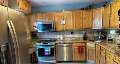 Colorful spacious 3 bedroom house near center