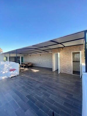 Apartment, Multiple Beds, Kitchenette, City View | Terrace/patio - Loft Estudio Loma Dorada C Tonalá  (Tonalá)