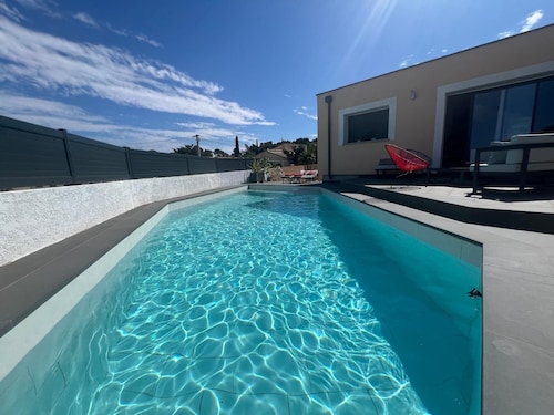 La Villa des Cistes in a peaceful setting 囹Vue Étangs 