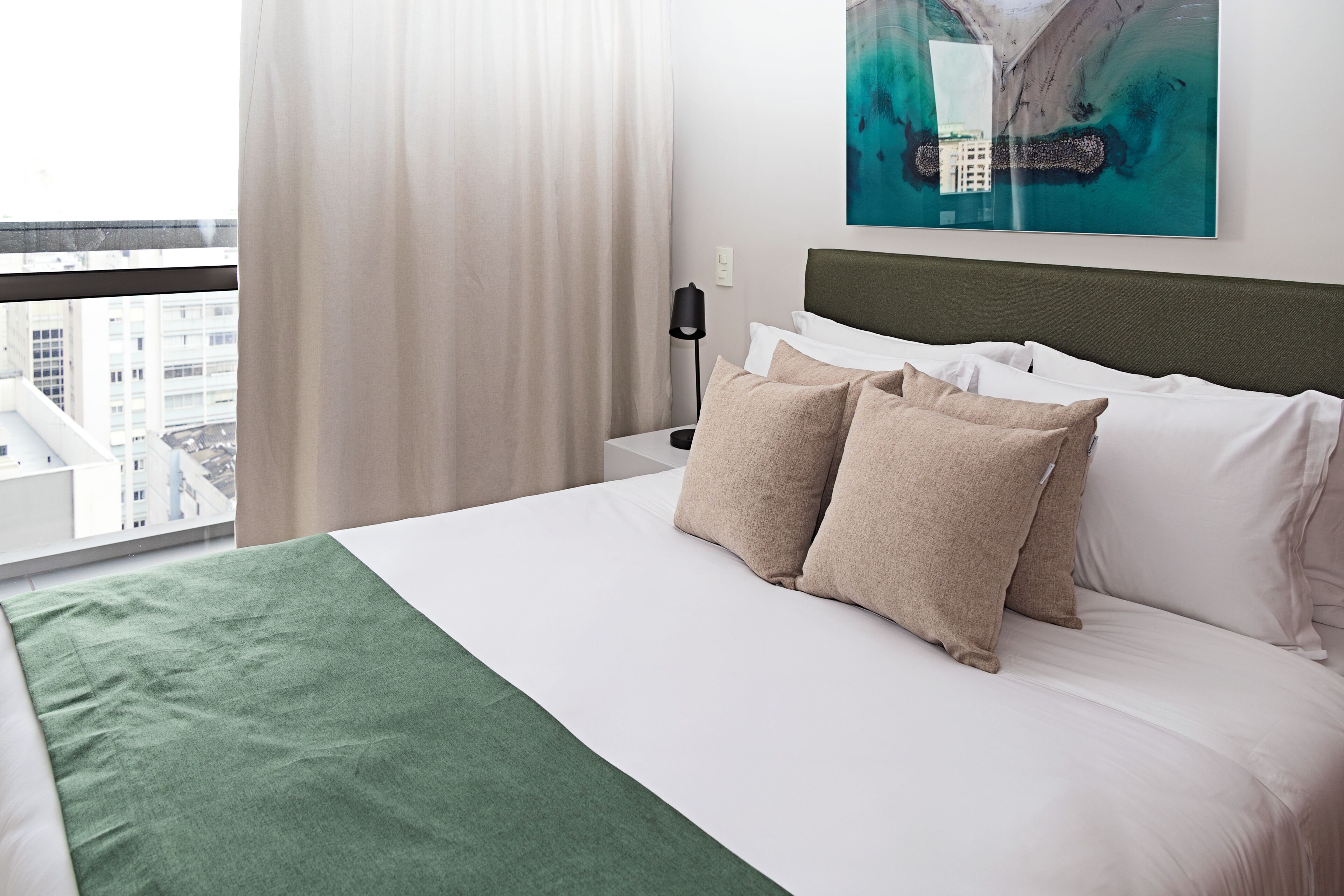 Deluxe Apartment, 1 Queen Bed with Sofa bed | Laptop workspace, blackout curtains, iron/ironing board, free WiFi
