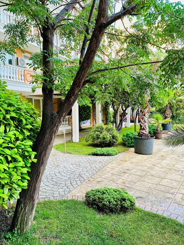 Overnattingsstedets uteområder