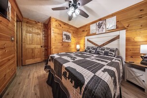 2 bedrooms, iron/ironing board, travel crib, free WiFi