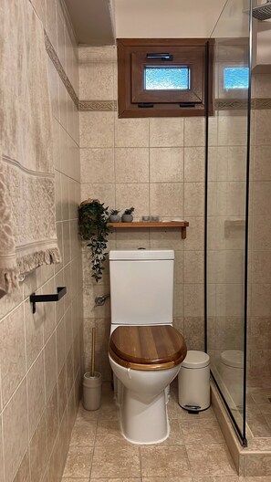 Maison, 1 chambre, vue ville | Salle de bain