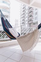 Apartamento família | Varanda coberta