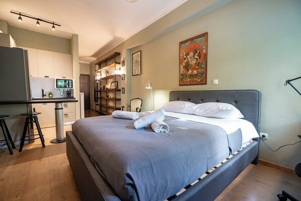 1 chambre, Wi-Fi, draps fournis