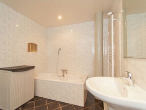 Een douche, een bubbelbad