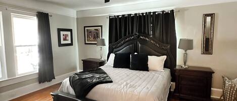 1 soverom, strykejern/-brett, wi-fi og sengetøy