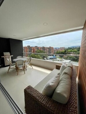 Apartment, 5 Bedrooms, Accessible, Balcony | View from property - 160m2 Luxury Apartment Tourist Area, El Poblado (Envigado)