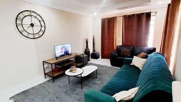 TV connectée, cheminée